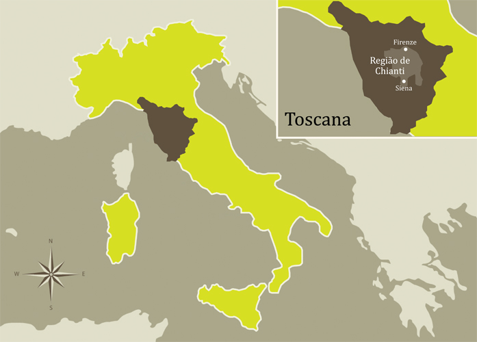 Toscana (Regio de Chianti)