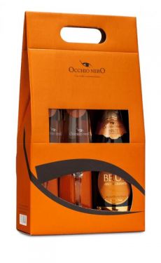 Kit OCCHIO NERO� Espumante Brut com 02 Ta�as
