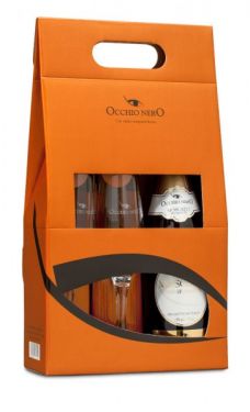 Kit OCCHIO NERO� Espumante Moscato com 02 Ta�as
